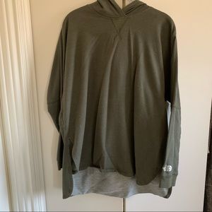 Olive green mustard hoodie. Like new. Size medium.